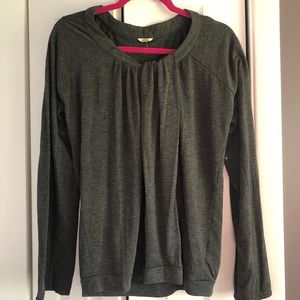 Fossil Brand Grey Long Sleeve Shirt